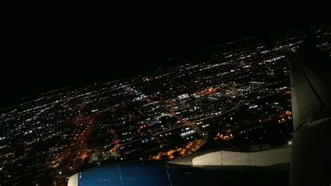 Phx Night Take Off I Airbus Delta Air Lines Youtube