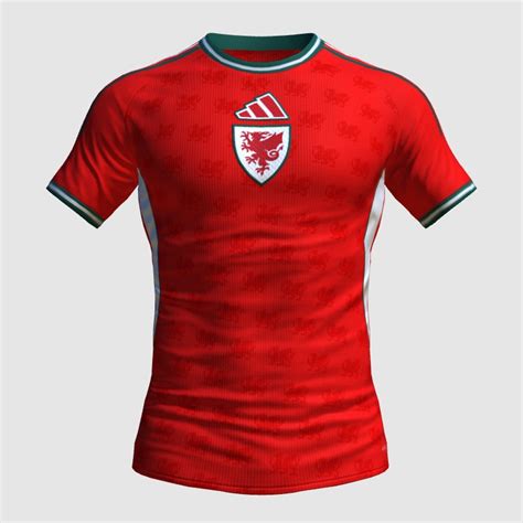 Wales Cymru Home Kit Concept Fifa Kit Creator Showcase