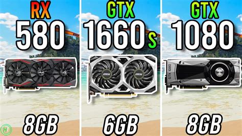 Rx 580 8gb Vs Gtx 1660 Super Vs Gtx 1080 Youtube