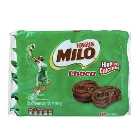 Milo Ring Biscuit Assorted Milo Flavoured Cookies Tidbits Biscuits