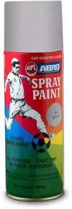 Aipl Abro Ml Silver Color Spray Paint Sp Abro Spray