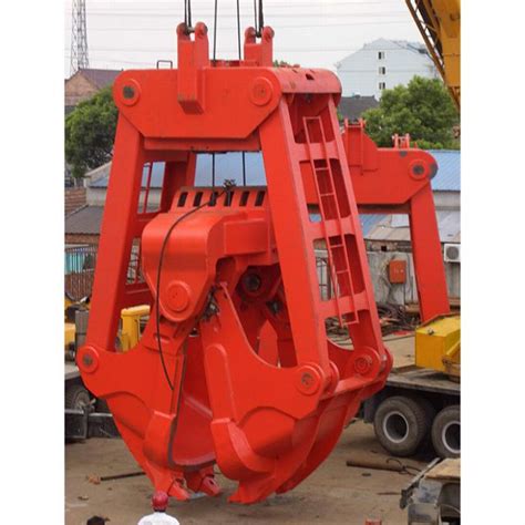 Heavy Duty Nm Mechanical Grab Bucket Peel Dredging Clamshell