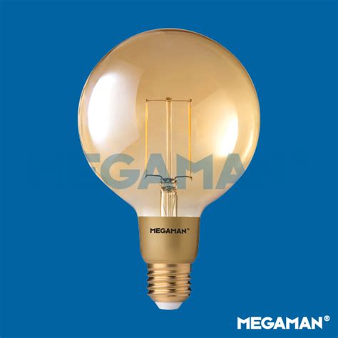 Megaman Lg Dgd E K V Globe Golden Filament Led