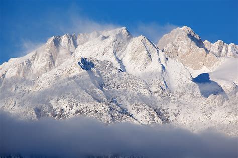 Winter Eastern Sierra Nevada Mountains Photograph by Dean Pennala ...