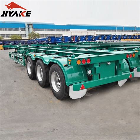 40 Feet Container Chassis Skeleton Semi Truck Trailer Frame Container Chassis Semi Trailer Buy