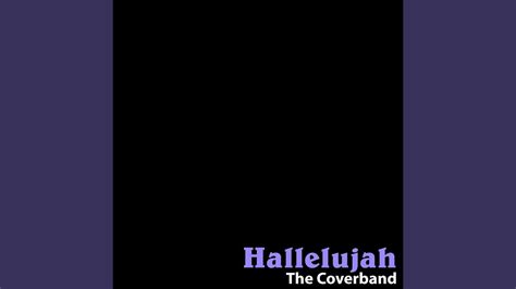 Hallelujah Karaoke Version Original Version By Alexandra Burke Youtube