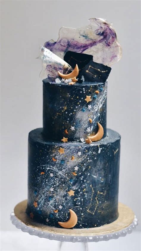 The 50 Most Beautiful Wedding Cakes Galaxy Cake Beautiful Wedding