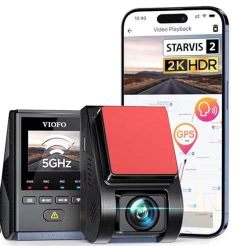 Wideorejestrator Kamera Samochodowa Viofo A Mini Gps Wifi Qhd A