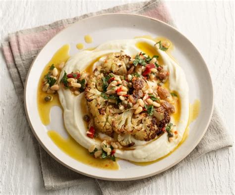 Roasted Cauliflower Steaks With Salsa And Purée Cookidoo® Platform