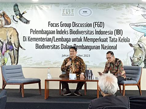 FGD Pelembagaan Indeks Biodiversitas Indonesia IBI Memperkuat Tata