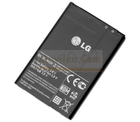 Bateria Bl Jh Para Lg Optimus L P L Ii E Repuestos