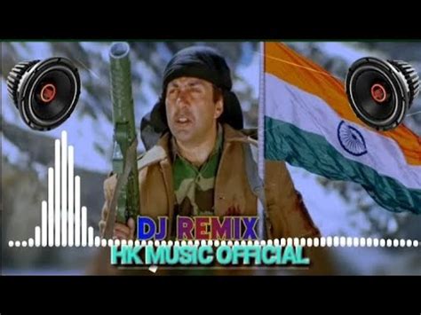 Maa Tujhe Salam Dj Remix Vande Vande Mataram Sunny Deol Desh