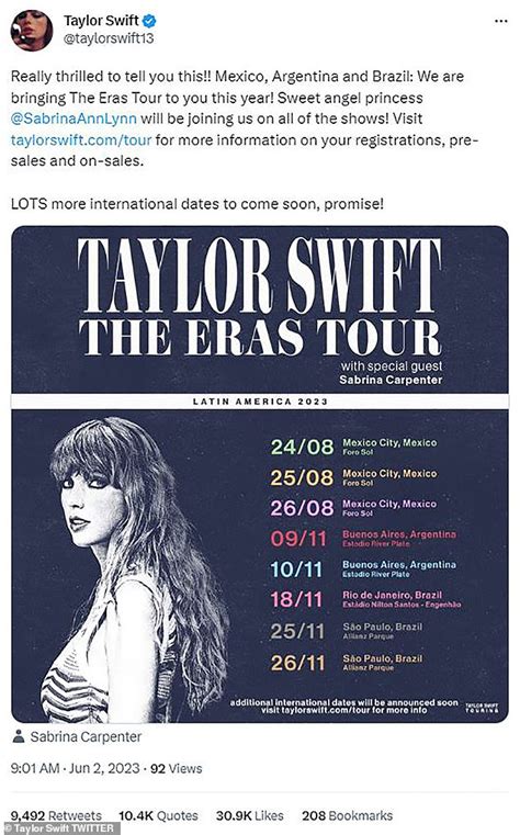 Taylor Swift Eras Tour New Dates - PELAJARAN