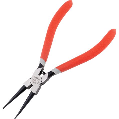 Kennedy Circlip Pliers Straight Nose Internal Carbon Steel 175mm