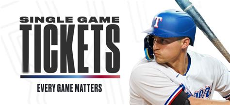 Buy Rangers Tickets | Texas Rangers