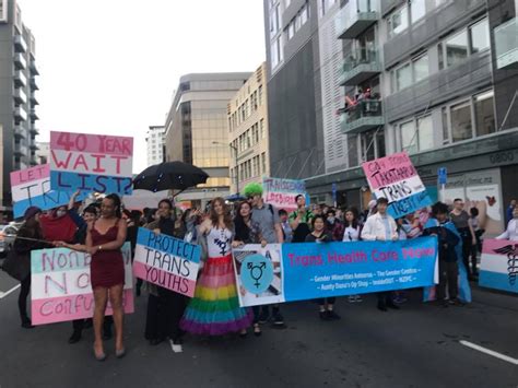 Trans And Intersex Auckland Pride March Gender Minorities Aotearoa