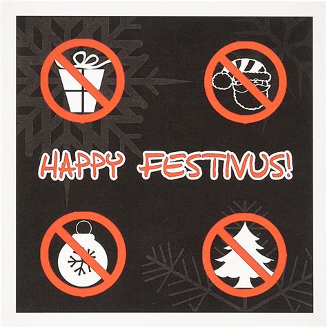 3drose Happy Festivus The Holiday For The Rest Of Us 6 X 6 Inches