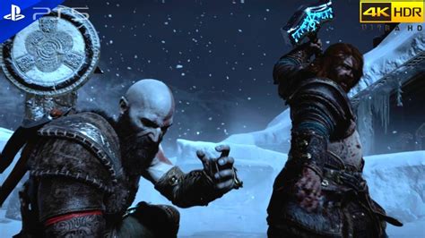 God Of War Ragnarok Kratos Vs Thor No Damage Gmgow First Fight