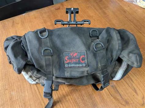 Carradice Super C Saddle Bag And Bagman Support Bicycle Parts And