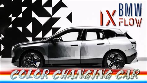 Color Changing BMW IX Flow YouTube