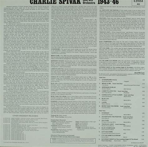 Charlie Spivak And His Orchestra The Uncollected Charlie Spivak And