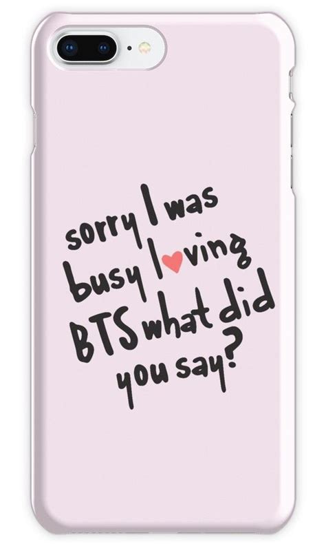 BTS Phone Case Only At RedBubble Bts Bangtan Kpop Phone Cases