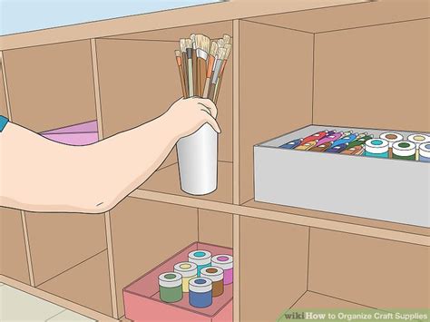 Ways To Organize Craft Supplies Wikihow