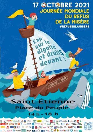 Journée mondiale du refus de la misère Délégation de la Loire du