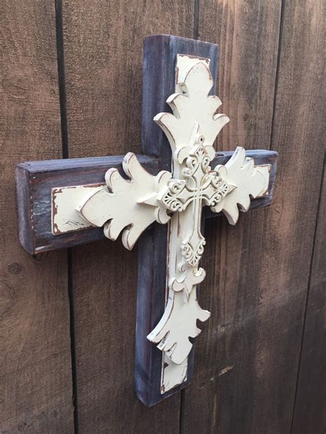 Layered Wooden Cross By Fromkellywithlove On Etsy