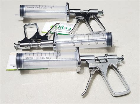 Universal Injecting Gun Cc And Cc Syringes Libra Surgical Instruments