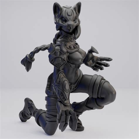 Hot Goblin ドゥームクロウズヌードA ミニチュア ホットゴブリン 猫戦士