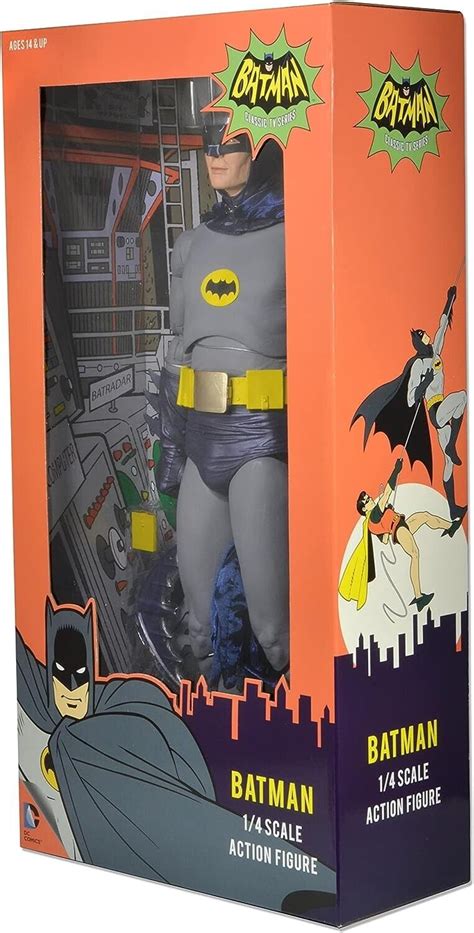 Batman 1966 Tv Series 14 Scale Action Figure Adam West By Neca