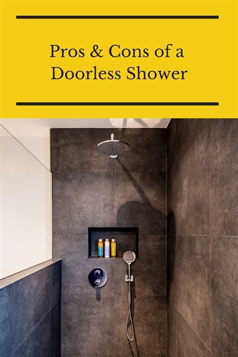 Pros And Cons Of A Doorless Shower