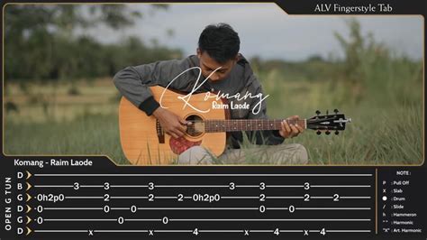 Komang Raim Laode Fingerstyle Guitar Cover Tab Tutorial Youtube