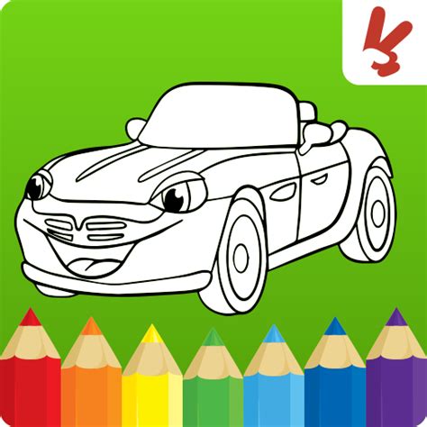 Cars coloring pages for kids - Apps on Google Play