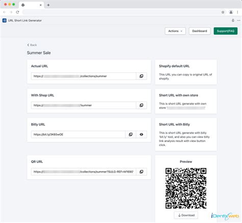 Generate a Custom URL with a Store Domain