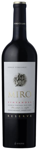 Miro Alegria Vineyard Old Vines Reserve Zinfandel Vivino