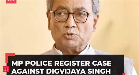 Digvijaya Singh Digvijaya Singh Booked Over Controversial Social Media