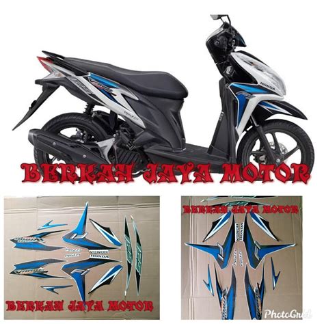 Jual STICKER STRIPING STRIPPING LIS BODY MOTOR VARIO 125 OLD LAMA