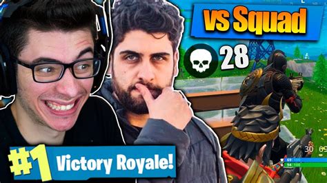 A Partida Mais Épica Da Minha Vida Duo Vs Squad Fortnite Battle