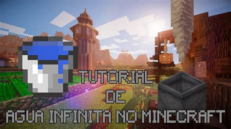 Tutorial de como fazer água infinita no minecraft YouTube