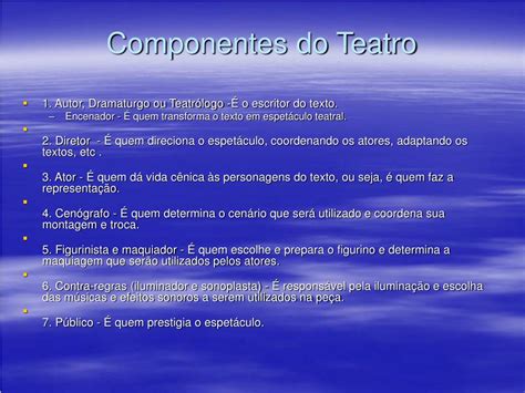 Quais São Os Elementos Do Teatro - Quais Sao Os Elementos Do Teatro - FDPLEARN