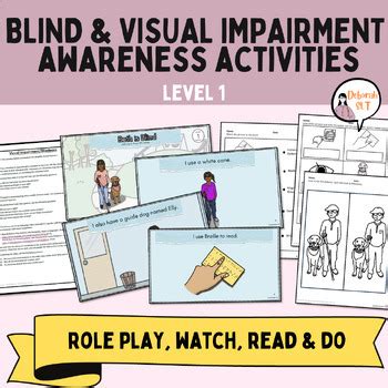 Blind and Visual Impairment Awareness Activities | Kindergarten, Grades ...