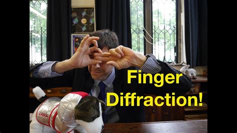 Finger Diffraction F Js Physics Video 78 Youtube