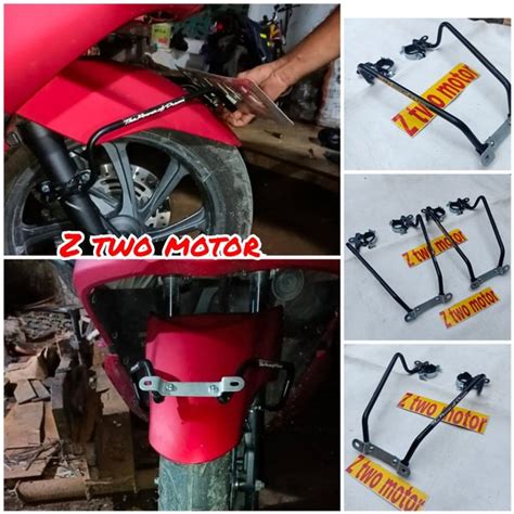 Jual Breket Plat Nomor Depan Pcx 150 New Lokal Nopol Depan Pcx 150