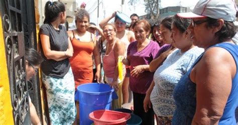 Lima sin agua y estanques de SEDAPAL en nivel crítico EDUCACIONENRED PE