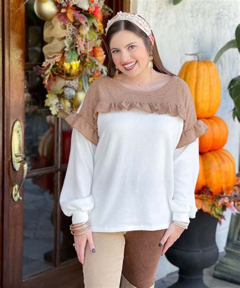 Ruffled Sweater