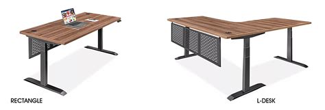 Metro Adjustable Height Desks In Stock Ulineca