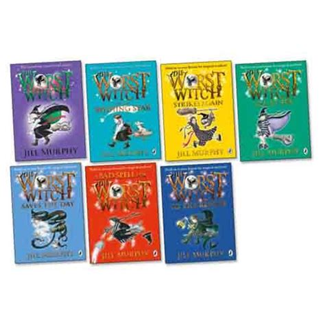 Jill Murphy Worst Witch 7 Books Collection Pack The Worst Witch Saves The Day The Worst Witch