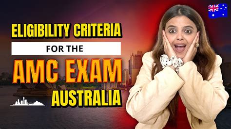 Eligible Criteria For The Amc Exam Australian Medical Council Exam